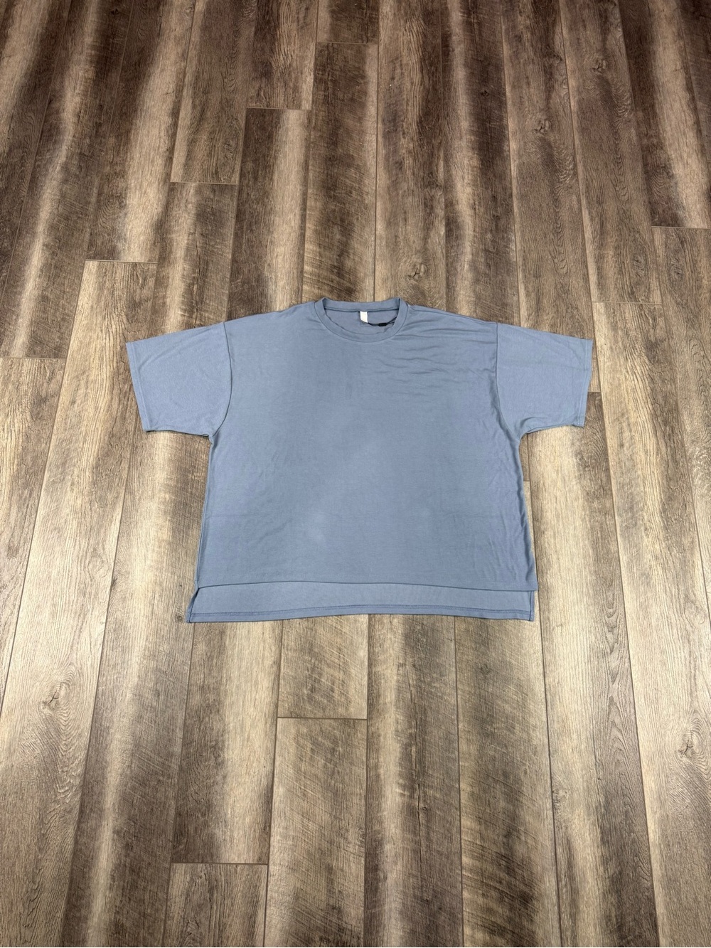 Foxy Kind Blue Ribbed Top‎